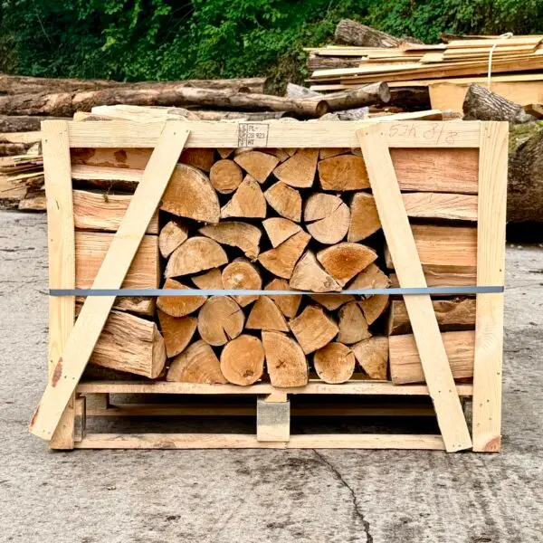 Ready to Burn Kiln Dried Firewood Bundle, Large Crate, 1 crate