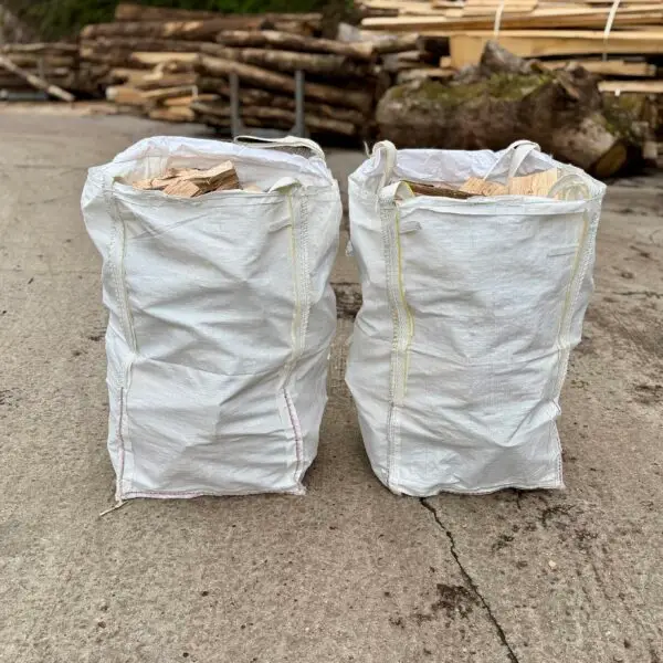 Ready to Burn Kiln Dried Firewood Bundle, Logstore Bag, 2 bags