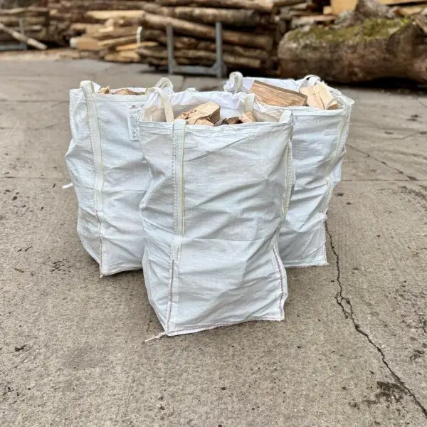 Ready to Burn Seasoned Firewood Bundle, Logstore Bag, 3 bags